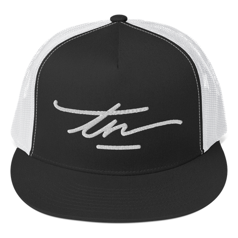 TN Signature Black/White Trucker Hat