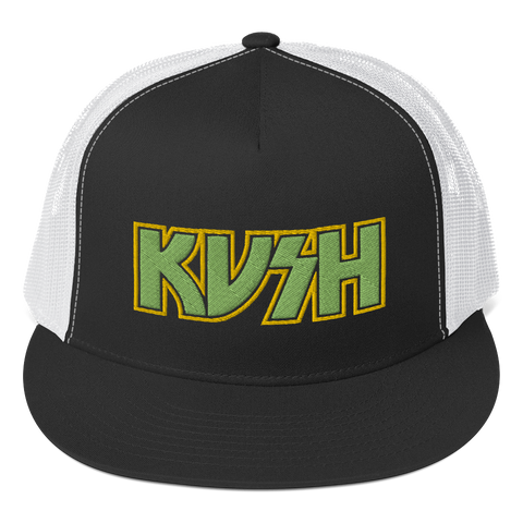 Kush Tour Two-Tone Black/White Trucker Hat