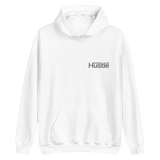 Hustle White/Grey Hoodie (Front & Back)