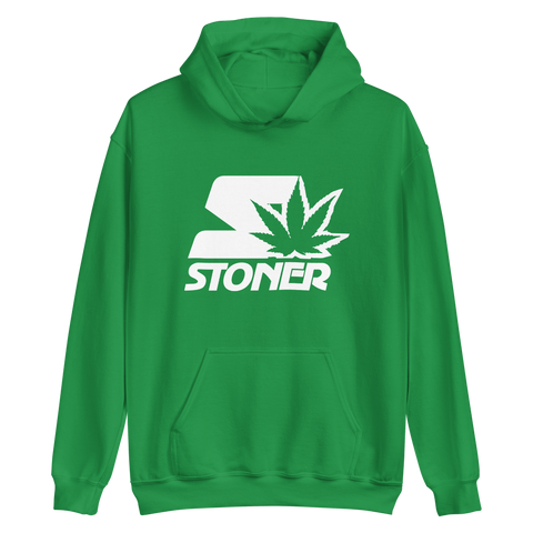 Stoner Green/White Hoodie