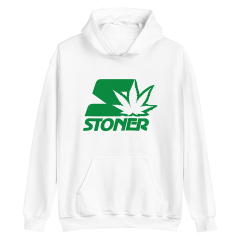 Stoner White/Green Hoodie