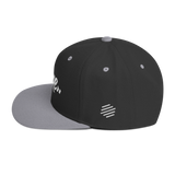 Dope Two-Tone Black/Silver Classic Snapback Hat