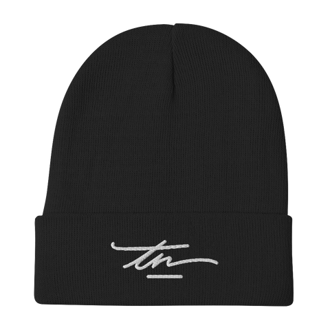 TN Signature Black Beanie