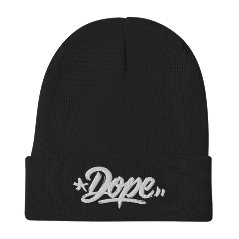 Dope Black Beanie