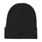 Tees Nest Icon Black/Black Beanie