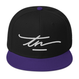 TN Signature Two-Tone Black/Purple Snapback Hat