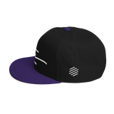 TN Signature Two-Tone Black/Purple Snapback Hat