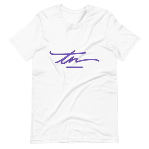 TN Signature White/Purple T-Shirt